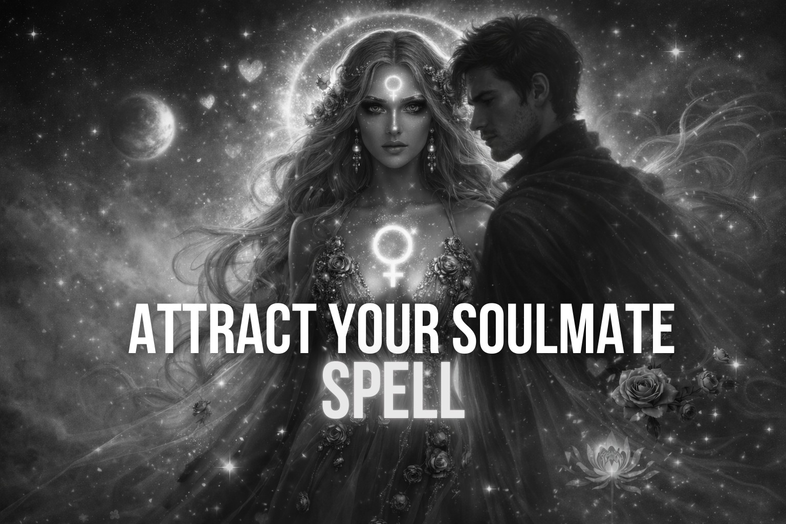 Powerful Secret Witchcraft Spell – Attract Your Soulmate with Goddess Venus Energy  Turn Loneliness into Eternal Passionate Love!