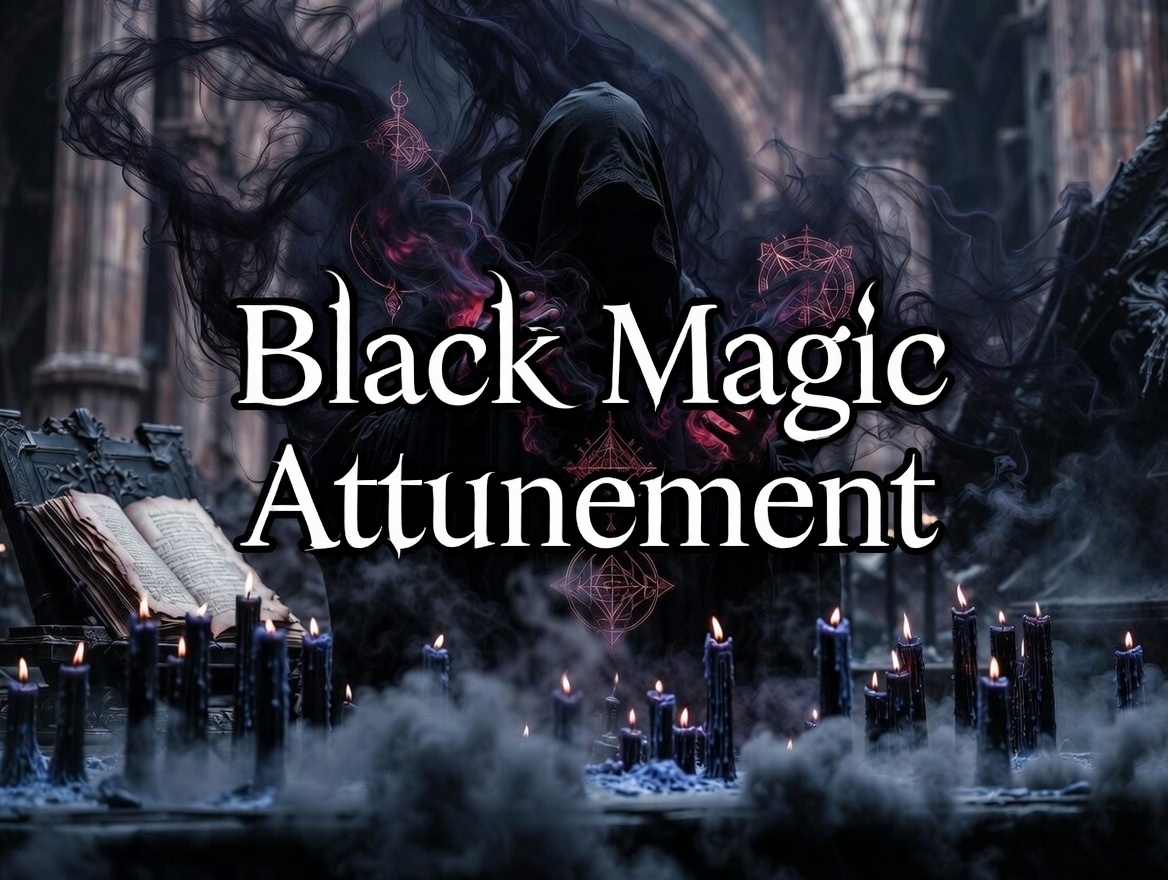 Powerful Initiation into Black Magic Spell – Awaken Your Inner Shadow, Invoke Abyssal Entities and Gain Absolute Power to Manipulate Reality