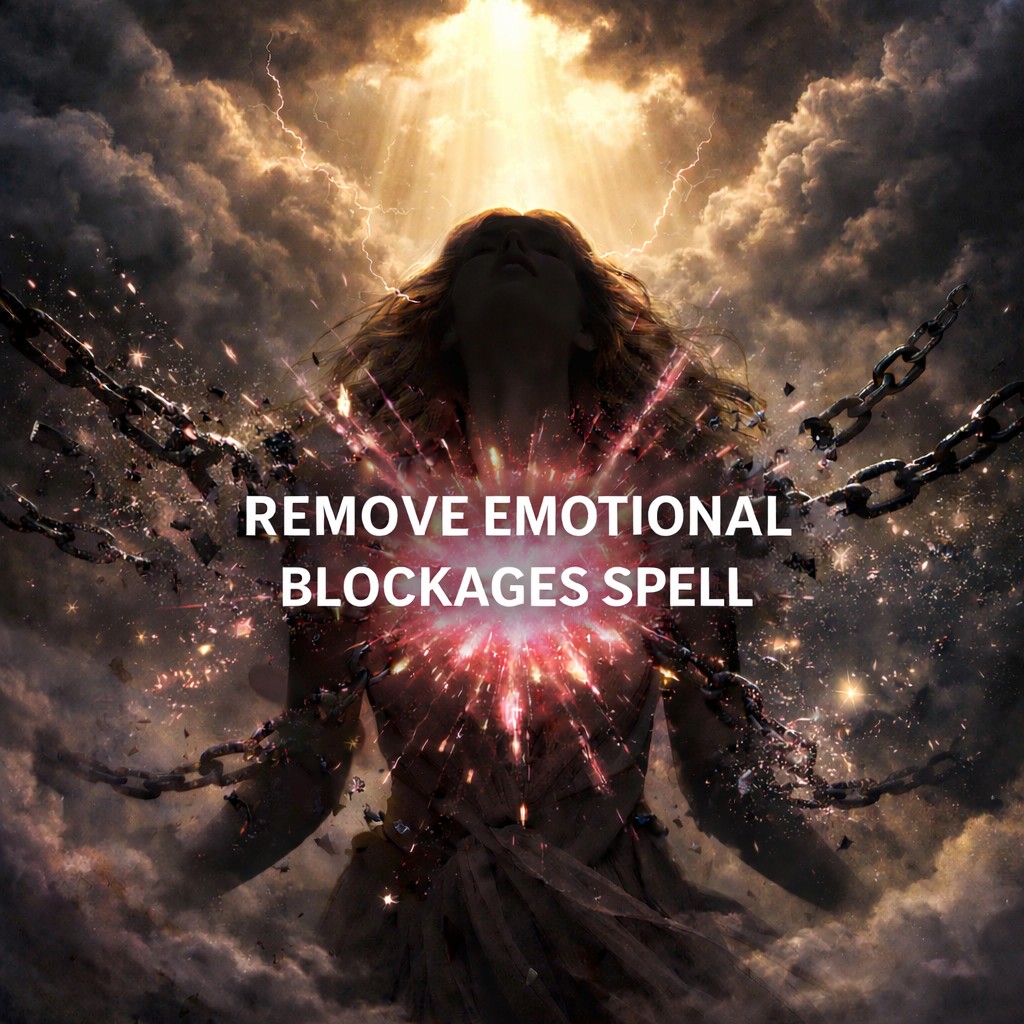 Remove Emotional Blockages Spell – Powerful Witchcraft Ritual to Release Trauma, Heal Heart Wounds and Clear Energetic Barriers